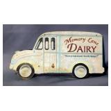 Memory Lane Dairy Vintage Metal Sign