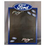Ford Mustang Magnetic Chalkboard 