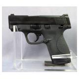 Smith & Wesson M&P 9 Shield 9mm Pistol SN# J8Z 8725, 2 Total Mags, Paperwork, In Box Smith & Wesson M&P 9 Shield 9mm Pistol SN# J8Z 8725, 2 Total Mags, Paperwork, In Box