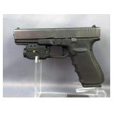 Glock 21 Gen 4 .45 Auto Pistol SN# AGSK541, Solofish Blue Laser, 3 Total Mags, Speed Loader, Creativ Glock 21 Gen 4 .45 Auto Pistol SN# AGSK541, Solofish Blue Laser, 3 Total Mags, Speed Loader, Creativ