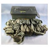 30 Cal Ball Ammo, Approx 780 Rds, On 10-Rd Stripper Clips, In Bandoliers, In Metal Ammo Can  30 Cal Ball Ammo, Approx 780 Rds, On 10-Rd Stripper Clips, In Bandoliers, In Metal Ammo Can