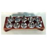 Lee And RCBS Die Sets In Four Hole Turrets, Total Of 31 Dies In 10 Turrets Lee And RCBS Die Sets In Four Hole Turrets, Total Of 31 Dies In 10 Turrets