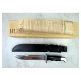 Buck 120 Fixed Blade Knife, 7.5" Blade, In Leather Sheath  Buck 120 Fixed Blade Knife, 7.5" Blade, In Leather Sheath