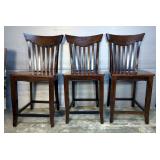 Bar Stools With Slat Backs