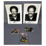 Willie Brown Autographed Photos & Football Trading Cards