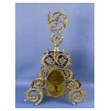 Vintage Ornate Perfume Bottle With Angel Figure