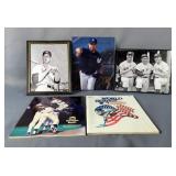 New York Yankees & Kansas City Royals Baseball Memorabilia Lot