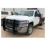 2012 Chevrolet Silverado 3500 HD Flat Bed Pickup Truck, VIN 1GB3K0CG7CZ341030 2012 Chevrolet Silverado 3500 HD Flat Bed Pickup Truck, VIN 1GB3K0CG7CZ341030