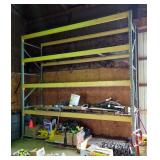 Pallet Rack With 8 10ft Rails Pallet Rack With 8 10ft Rails