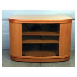 Media Center With Glass Doors Media Center With Glass Doors