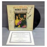 The Mamas & The Papas Autographed Album with COA The Mamas & The Papas Autographed Album with COA