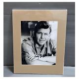 Andy Griffith Autographed Photo With COA Andy Griffith Autographed Photo With COA