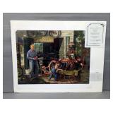 Bob Byerley "The Gift" Limited Edition Reproduction Print Numbered 66/75 With COA Bob Byerley "The Gift" Limited Edition Reproduction Print Numbered 66/75 With COA