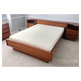 Sun Cabinet Co. Platform Bed with Nightstands and Storage Drawers Sun Cabinet Co. Platform Bed with Nightstands and Storage Drawers