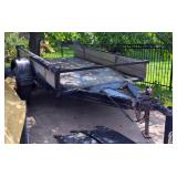 Single Axle 7000k Bumper Pull Utility Trailer Single Axle 7000k Bumper Pull Utility Trailer