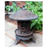 Cast Iron Pagoda Garden Lantern  Cast Iron Pagoda Garden Lantern