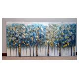 Abstract Trees Canvas Wall Art, 30" x 60"  Abstract Trees Canvas Wall Art, 30" x 60"