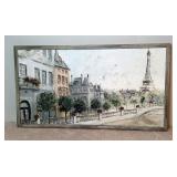 Eiffel Tower Parisian Cityscape Framed Art Eiffel Tower Parisian Cityscape Framed Art