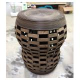 Pier 1 Woven Wood Side Table/Stool  Pier 1 Woven Wood Side Table/Stool