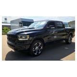 2019 Dodge Ram 1500 Laramie 4x4 Pick Up Truck, VIN 1C6SRFJT0KN694308, Mileage Showing On Odometer 12 2019 Dodge Ram 1500 Laramie 4x4 Pick Up Truck, VIN 1C6SRFJT0KN694308, Mileage Showing On Odometer 12