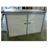 Aluminum Cabinet Co. 2 Door Cabinet  Aluminum Cabinet Co. 2 Door Cabinet