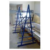 Double Sided Material Rack  Double Sided Material Rack