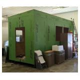 Portable Prefabricated Structure with Zip System Sheathing, Wired With Electrical  Portable Prefabricated Structure with Zip System Sheathing, Wired With Electrical