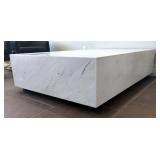 Modern Faux Marble Coffee Table Modern Faux Marble Coffee Table