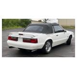 1993 Ford Mustang LX Convertible Sports Car, VIN 1FACP44E2PF201319, Dyno Tuned, Miles Showing On Odo 1993 Ford Mustang LX Convertible Sports Car, VIN 1FACP44E2PF201319, Dyno Tuned, Miles Showing On Odo
