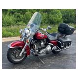 1999 Harley-Davidson Road King Motorcycle, VIN 1HD1FRW13XY638731, Mileage Showing On Odometer 25,233 1999 Harley-Davidson Road King Motorcycle, VIN 1HD1FRW13XY638731, Mileage Showing On Odometer 25,233