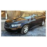 2019 Ford Taurus Police Interceptor Sedan Car, VIN 1FAHP2MT2KG102219, Mileage Showing On Odometer 10 2019 Ford Taurus Police Interceptor Sedan Car, VIN 1FAHP2MT2KG102219, Mileage Showing On Odometer 10