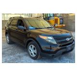 2013 Ford Explorer Police Interceptor Sport Utility Vehicle, VIN 1FM5K8AR3DGA31375, Mileage Showing  2013 Ford Explorer Police Interceptor Sport Utility Vehicle, VIN 1FM5K8AR3DGA31375, Mileage Showing
