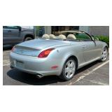2004 Lexus SC430 Convertible Car, VIN# JTHFN48Y940060490, Miles Showing On Odometer 243,449, Kansas  2004 Lexus SC430 Convertible Car, VIN# JTHFN48Y940060490, Miles Showing On Odometer 243,449, Kansas