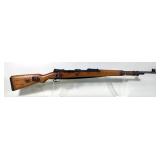 Mauser Mod 98 8mm Mauser Bolt Action Rifle SN# 7466, With Bayonet, Leather Sling, Nazi Markings  Mauser Mod 98 8mm Mauser Bolt Action Rifle SN# 7466, With Bayonet, Leather Sling, Nazi Markings
