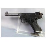 Husqvarna Vapenfabriks/ Sarco M40 9mm Pistol SN# 4591, 3 Total Mags, Cleaning Rod, In Leather Holste Husqvarna Vapenfabriks/ Sarco M40 9mm Pistol SN# 4591, 3 Total Mags, Cleaning Rod, In Leather Holste