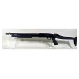Maverick Arms Model 88 12 ga Pump Action Shotgun SN# MV0911736, Folding Stock With Cartridge Slots  Maverick Arms Model 88 12 ga Pump Action Shotgun SN# MV0911736, Folding Stock With Cartridge Slots