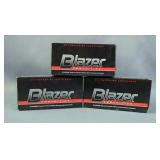 Blazer 9mm Luger Ammo, Approx 150 Rds Blazer 9mm Luger Ammo, Approx 150 Rds