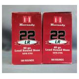 Hornady Varmint Express .22 LR Ammo, Approx 1000 Rds Hornady Varmint Express .22 LR Ammo, Approx 1000 Rds