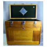Winsor Design Eight Drawer Tool Chest No. 94538, Felt Lined Drawers, Drop Down Front, Includes Keys  Winsor Design Eight Drawer Tool Chest No. 94538, Felt Lined Drawers, Drop Down Front, Includes Keys