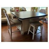 Avalon Kitchen Island with 2 Chairs & 2 Stools  Avalon Kitchen Island with 2 Chairs & 2 Stools