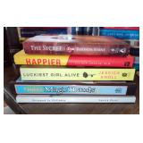 Hard Cover And Paperback Novels, Various Genres, Approx Qty 25  Hard Cover And Paperback Novels, Various Genres, Approx Qty 25