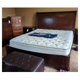 Sleep Number P5 Performance Series Mattress Including Sleigh Style Bed Frame Sleep Number P5 Performance Series Mattress Including Sleigh Style Bed Frame