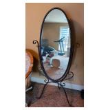 Coaster Fine Furniture Full Length Oval Standing Mirror Coaster Fine Furniture Full Length Oval Standing Mirror