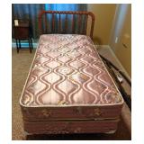 Spindle Twin Bed with Mattress and Box Spring  Spindle Twin Bed with Mattress and Box Spring