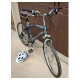 Diamondback Wildwood Hybrid Bike with Helmet Diamondback Wildwood Hybrid Bike with Helmet