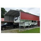 Steel RV Regular Roof Carport  Steel RV Regular Roof Carport
