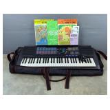 Yamaha PSR-180 Portatone Keyboard with Case and Books  Yamaha PSR-180 Portatone Keyboard with Case and Books