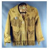 Pioneer Wear Albuquerque Leather Fringe Jacket  Pioneer Wear Albuquerque Leather Fringe Jacket