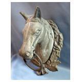 Cast Metal Horse Head Door Knocker Cast Metal Horse Head Door Knocker