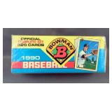 Topps Bowman Baseball Card Factory Sealed Sets 1989-1991 Topps Bowman Baseball Card Factory Sealed Sets 1989-1991